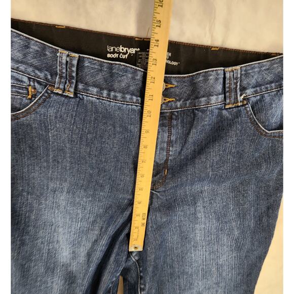 Lane Bryant Women’s Bootcut Jeans Size 22 Dark Wash Tighter Tummy High-Rise - Picture 6 of 10